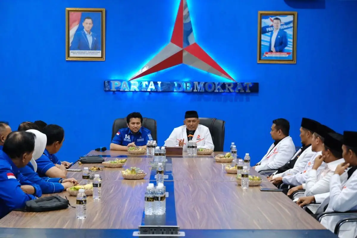 Safari Politik, PKS dan Demokrat Jatim Perkuat Sinergi Bahas Kolaborasi Pembangunan Daerah