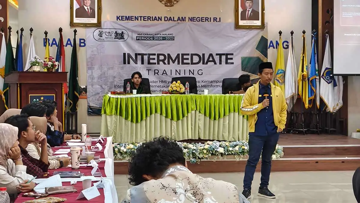 Perkuat Kaderisasi Nasional, HMI Kota Malang Gelar Kegiatan ini