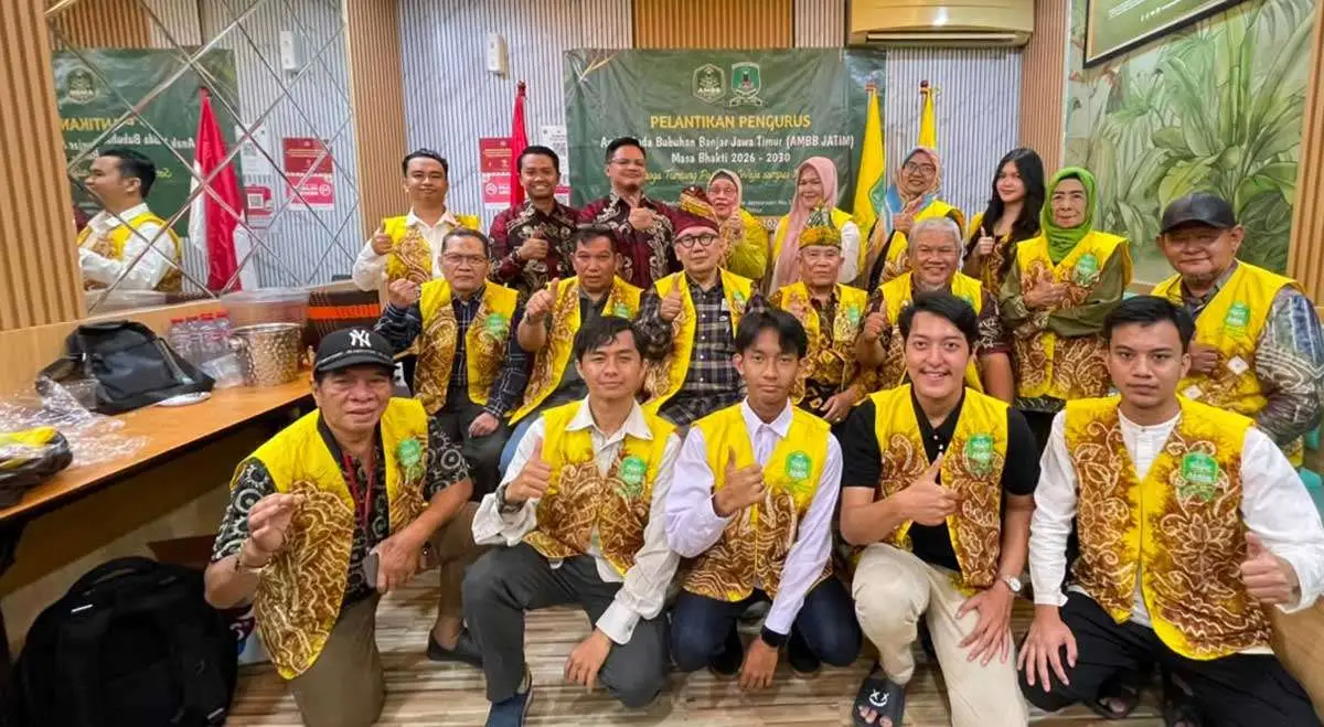 Perkuat Regenerasi Bubuhan Banjar, AMBB Jatim Resmi Dilantik