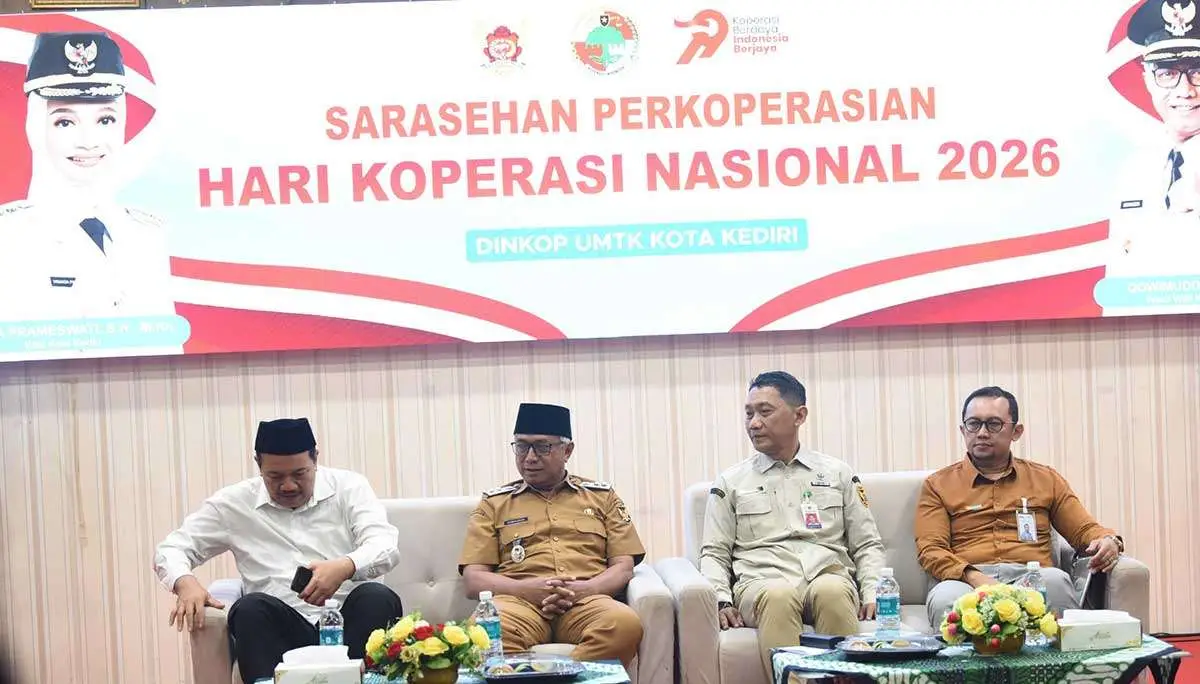 Peringati Harkopnas ke-79, Wakil Wali Kota Kediri Dorong Transformasi Koperasi di Era Digital