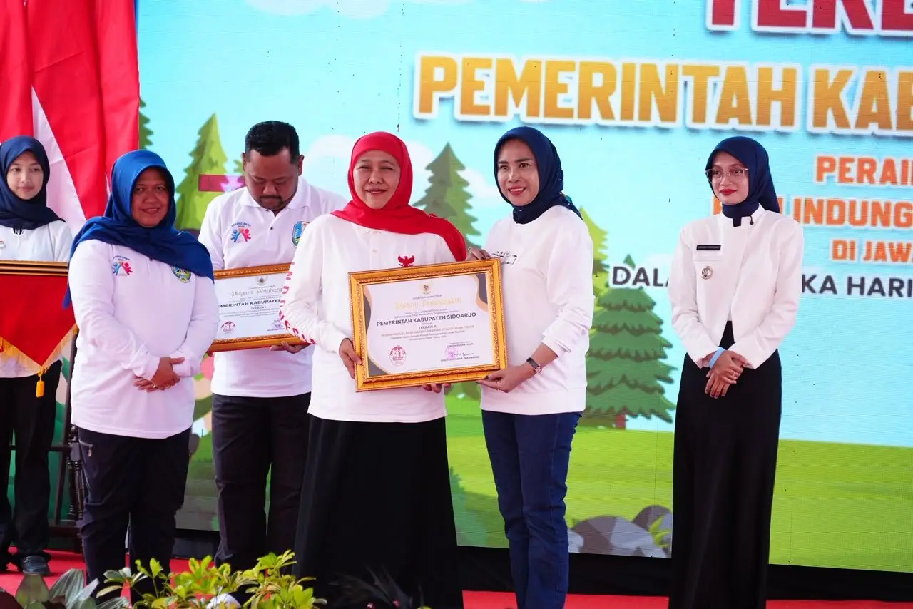 Sidoarjo Raih Indeks Perlindungan Anak Terbaik II di Jatim, Wabup Tekankan Keamanan Digital