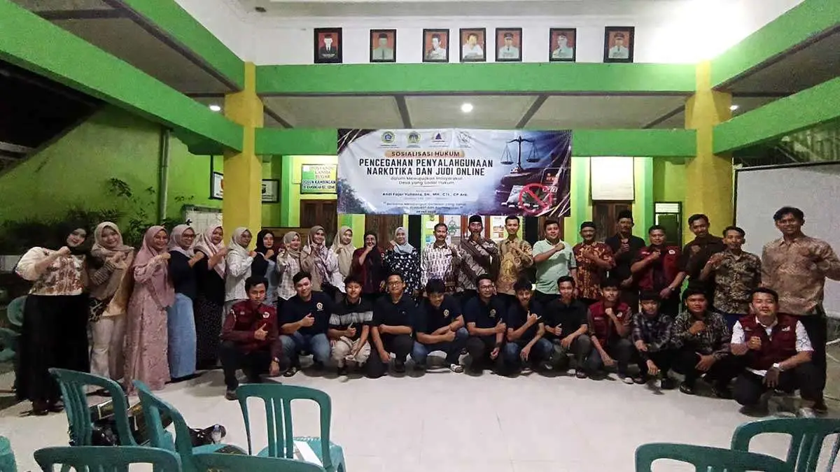 YLBH FT Sosialisasi Bahaya Narkoba dan Judol untuk Mahasiswa KKN Unigres