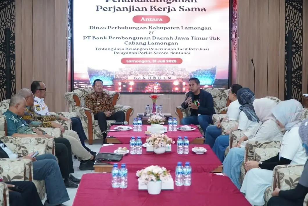 Parkir QRIS Segera Diterapkan di 43 Titik Lamongan Per 10 Agustus, Target Turunkan Kebocoran PAD