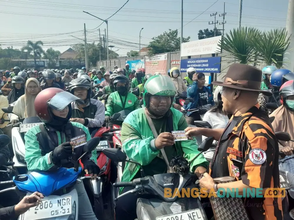 Aksi Bagi-Bagi 267 Kupon Pertamax Gratis, Pemuda Pancasila Sidoarjo Siap Gandeng Perusahaan