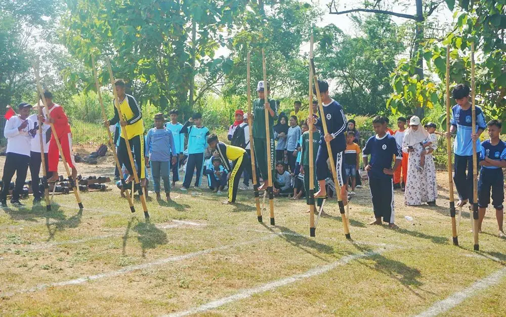 Cegah Pelajar Keranjingan Game, Pemkot Pasuruan Gelar Lomba Dolanan Tradisional
