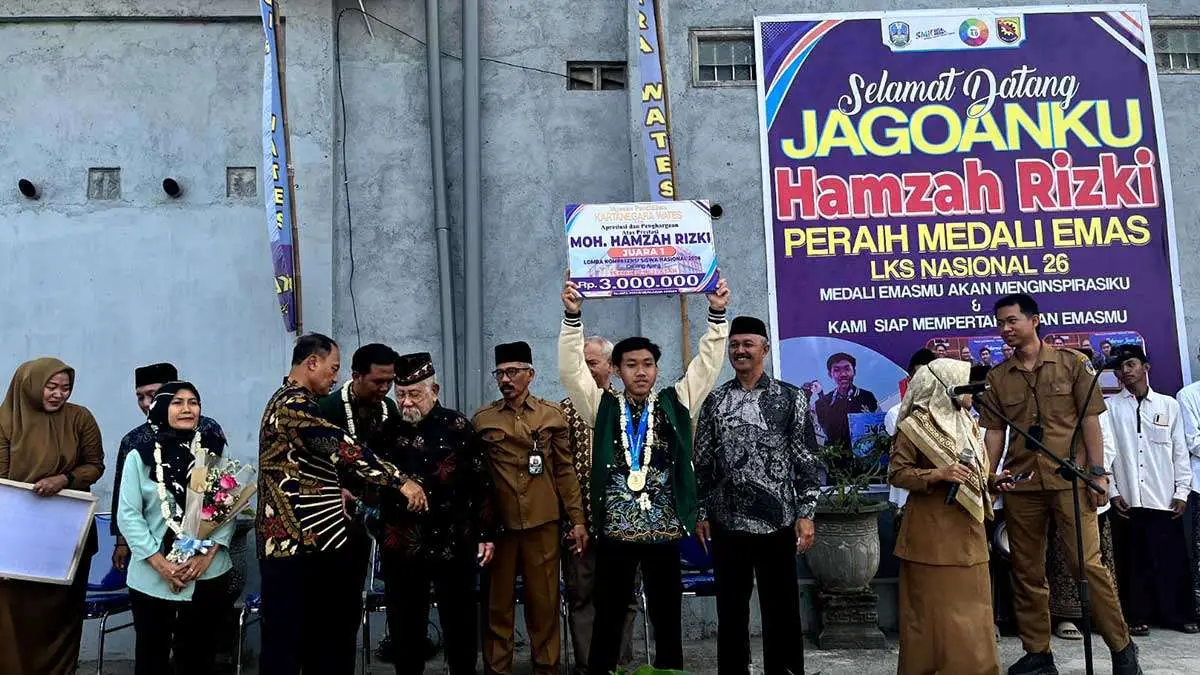 SMK Kartanegara Wates Sambut Meriah Juara LKS Nasional 2026