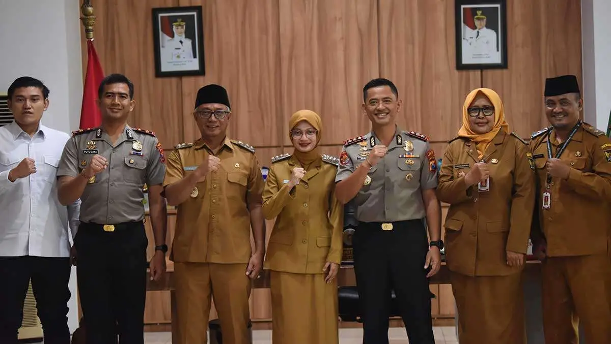 Wali Kota Kediri dan Kapolres Perkuat Sinergi Jaga Kamtibmas
