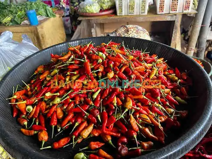 Cabai Rawit Melonjak, Simak Fluktuasi Harga Sembako Jatim Hari Ini