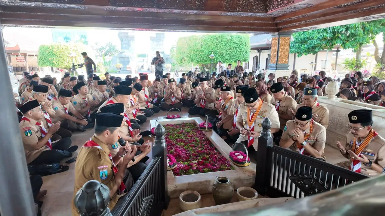 Ziarah ke Makam Bung Karno, Kwarnas Awali Rangkaian Hari Pramuka ke-65