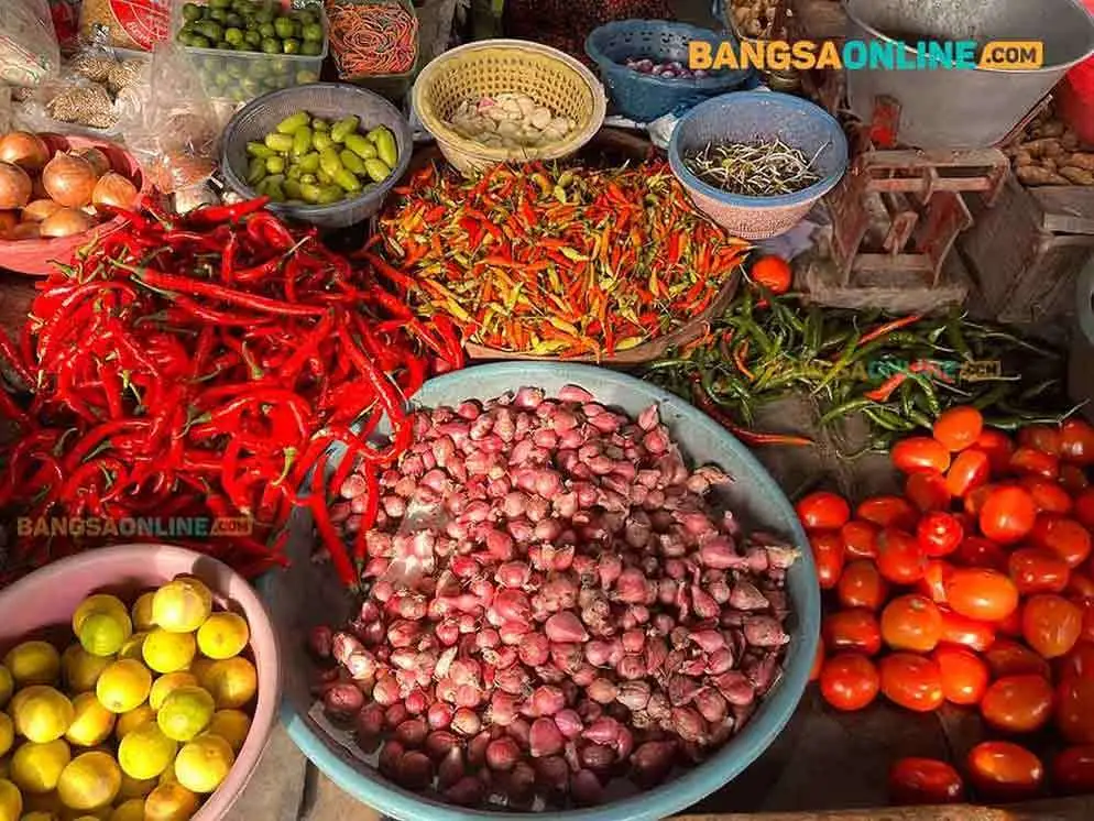 Update Harga Sembako Surabaya Hari Ini: Bawang Merah Naik, Cabai Besar dan Rawit Justru Turun