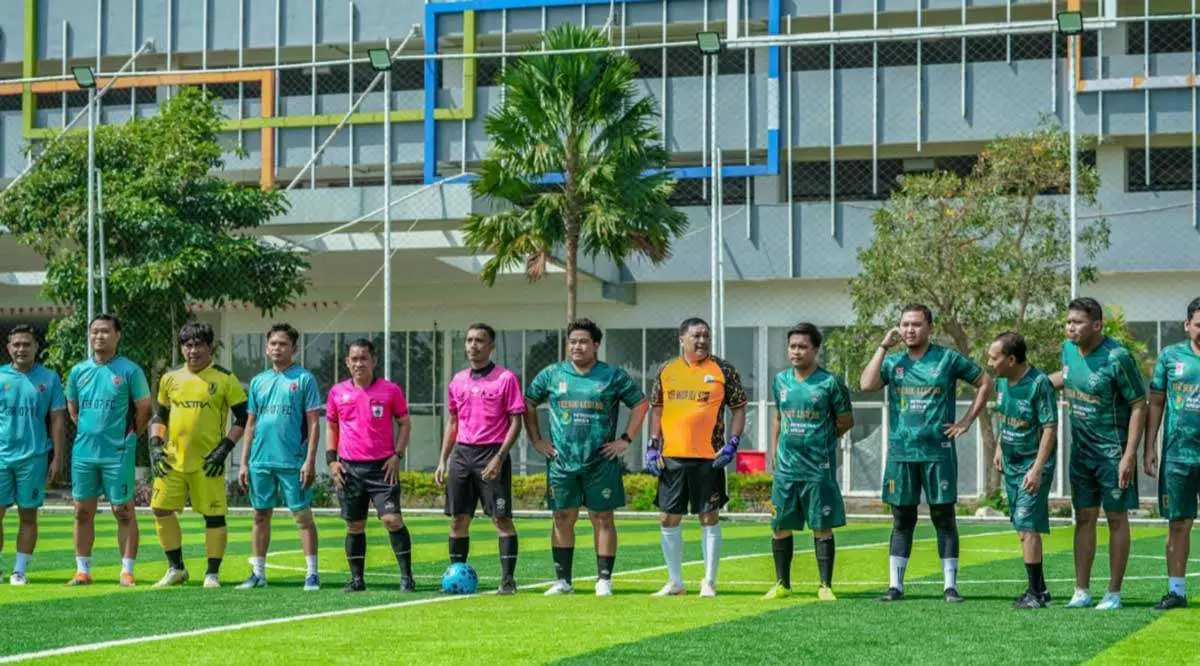 Meriahkan Peringatan HUT ke-81 RI, DPRD Gresik Ikut Turnamen Mini Soccer Bupati Cup 2026
