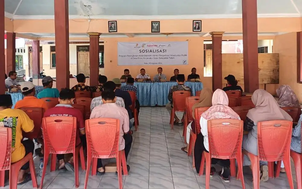 EMCL dan SKK Migas Gandeng 13 Desa Dorong Pembangunan Infrastruktur Berbasis Gotong Royong
