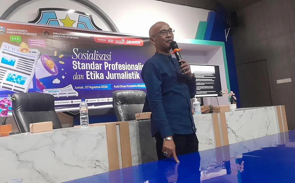 Tingkatkan Kapasitas Pers Lokal, Diskominfo Situbondo Gelar Sosialisasi Etika Jurnalistik