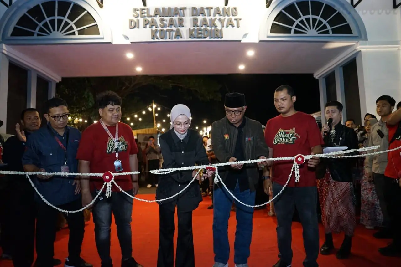 Pasar Rakyat Kota Kediri 2026 Dibuka, Hadirkan 170 Stand dan Produk Lokal