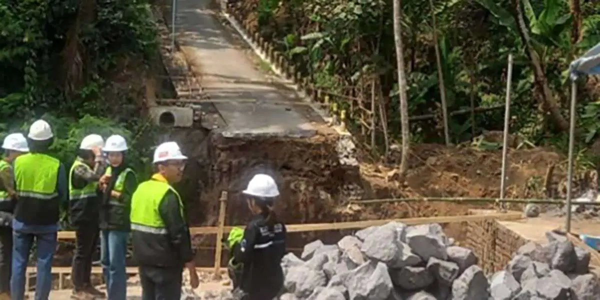 Pembangunan Jembatan Legok Dikebut, Target Rampung 4 Bulan