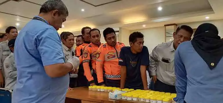 Dua Pegawai Terlibat Narkoba, Dishub Gresik Gandeng BNN Gelar Tes Urine Massal