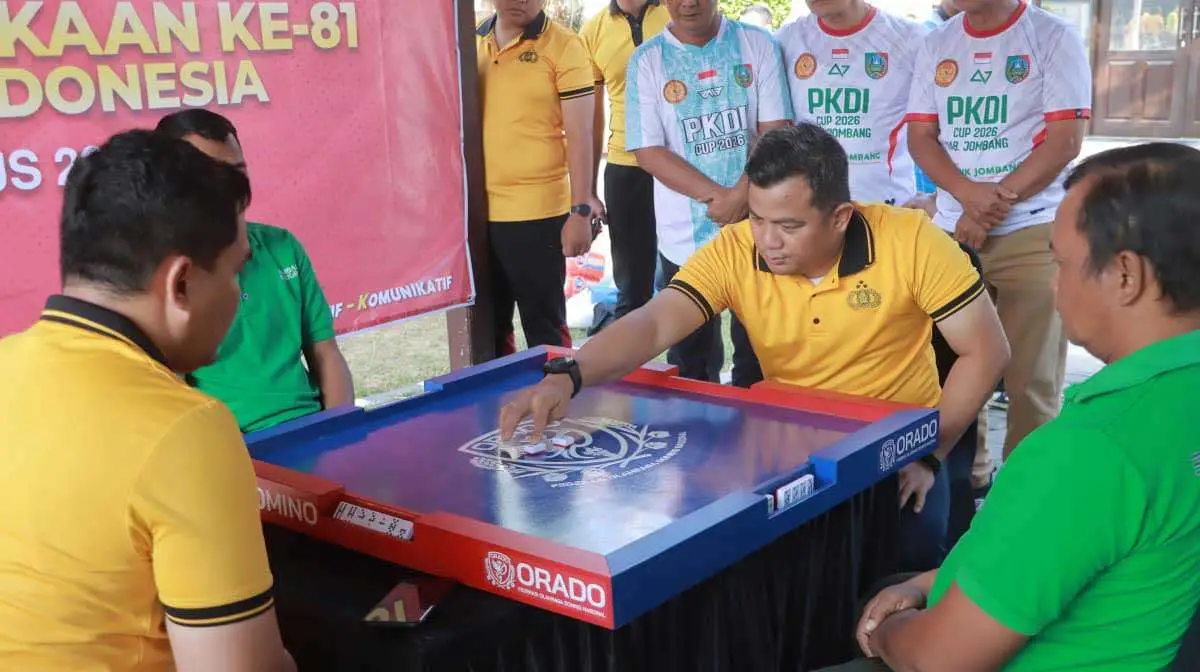 Polres Jombang Gelar Kejuaraan Domino Forkopimda Cup 2026