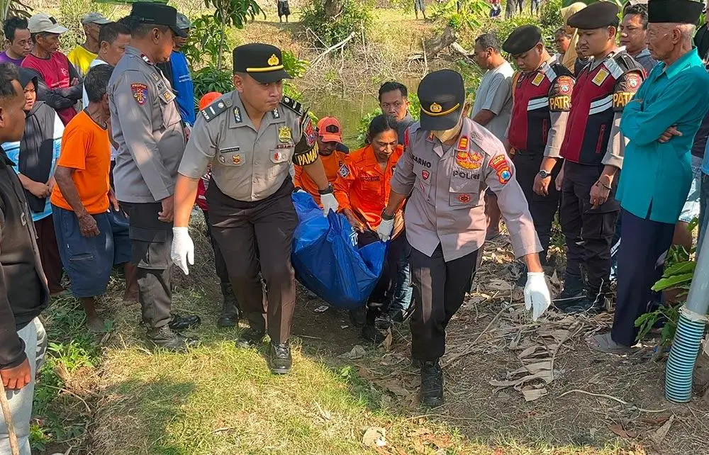 Sempat Dilaporkan Hilang, Pria di Ngawi Ditemukan Meninggal Mengambang di Sungai Ponjen