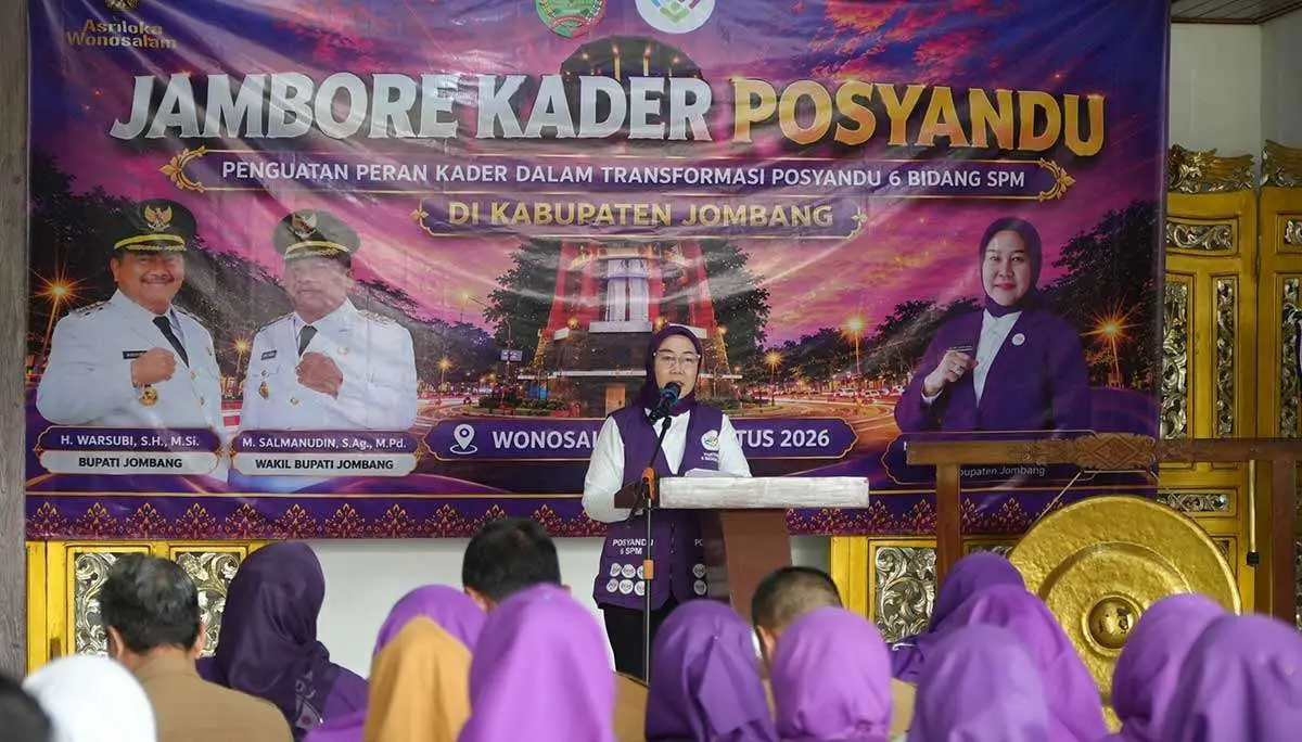 Perkuat Layanan Desa, Pemkab Jombang Gelar Jambore Kader Posyandu