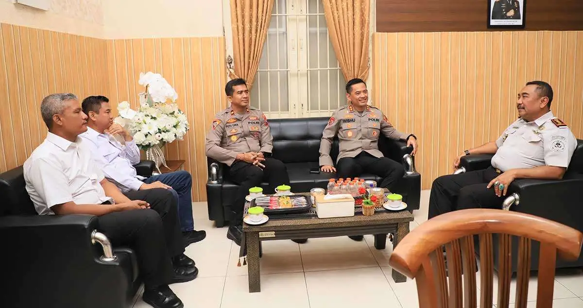 Kunjungi Lapas, Kapolres Kediri Kota Bahas Penguatan Pengamanan