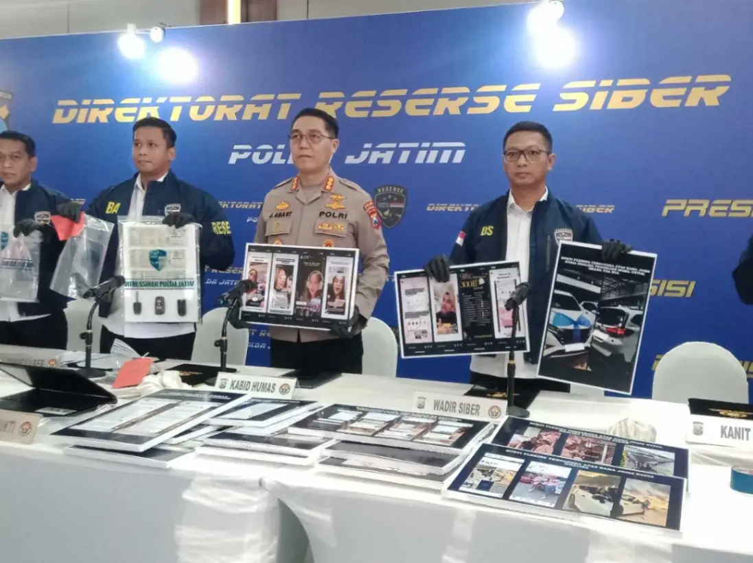 Dari Barang Bukti, Polda Jatim Turut Jerat Tersangka Arisan Bodong Rp71 M dengan Pasal TPPU