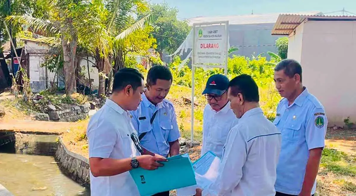Kantah Kota Pasuruan Periksa Lapang Sertifikasi Aset Pemerintah