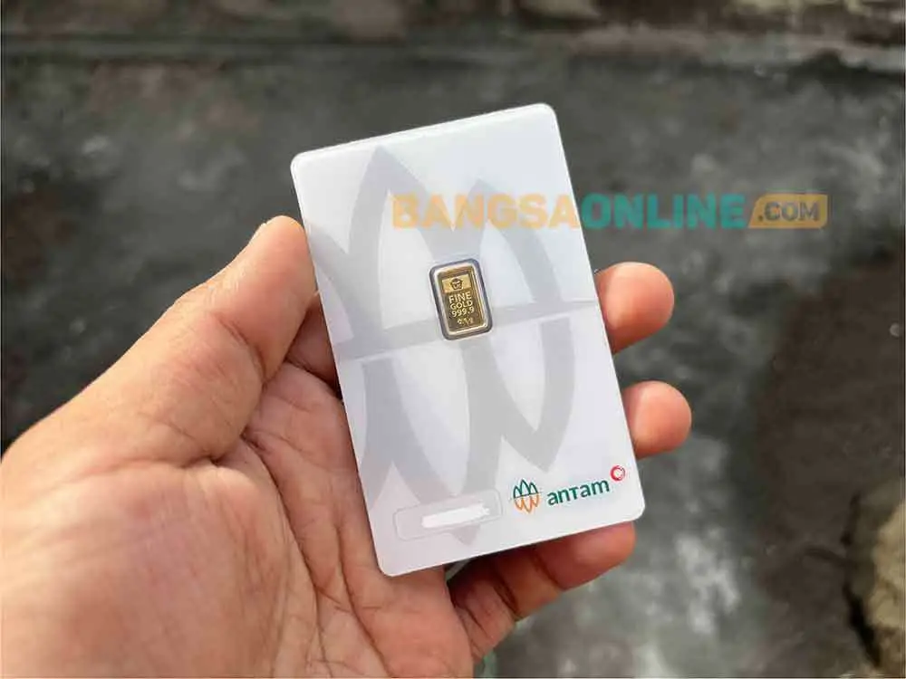 Harga Emas Antam Menguat Rp11 Ribu, Per Gram Naik Jadi Rp2.675.000
