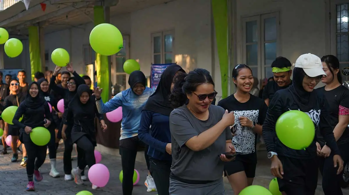 Kuliner Jepang Meriahkan Sunday Fun Run Madiun