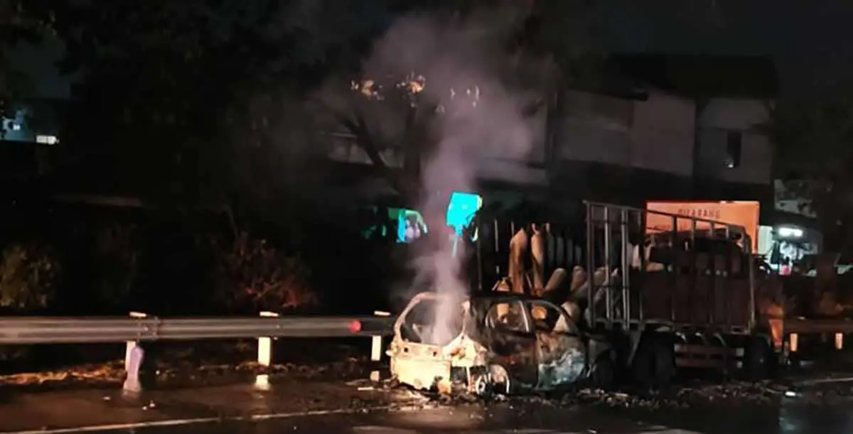 Kecelakaan Maut Tol Surabaya-Mojokerto, 1 Orang Tewas