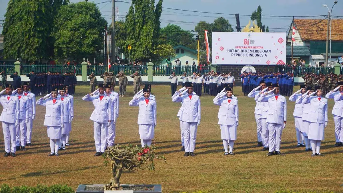 Di Upacara HUT ke-81 RI, Wali Kota Pasuruan: Kemerdekaan Momentum Pelayanan Terbaik untuk Rakyat