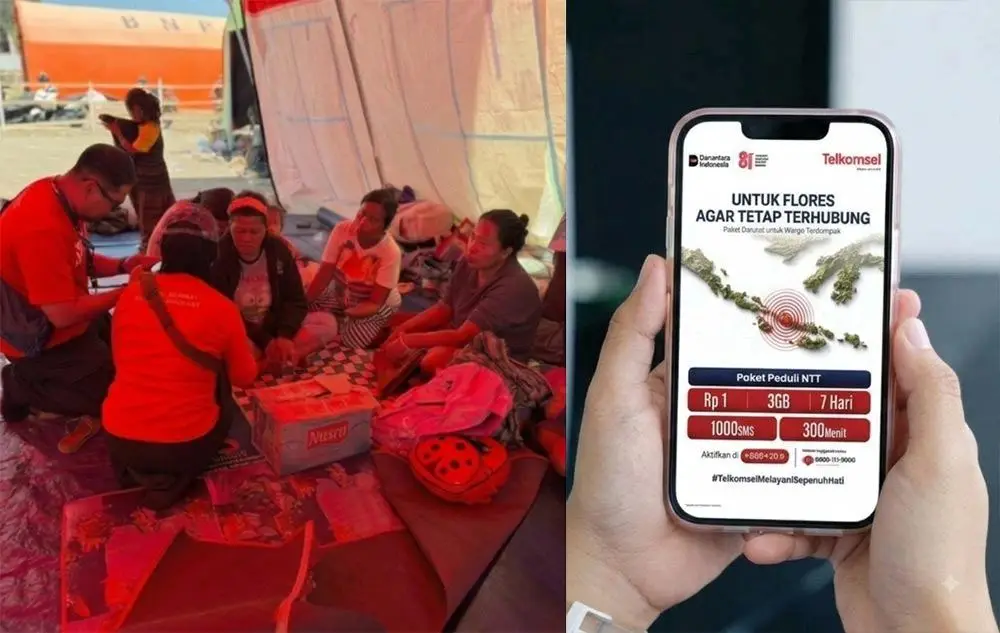 Peduli Gempa Flores, Telkomsel Hadirkan Paket Darurat Komunikasi Cuma Rp1