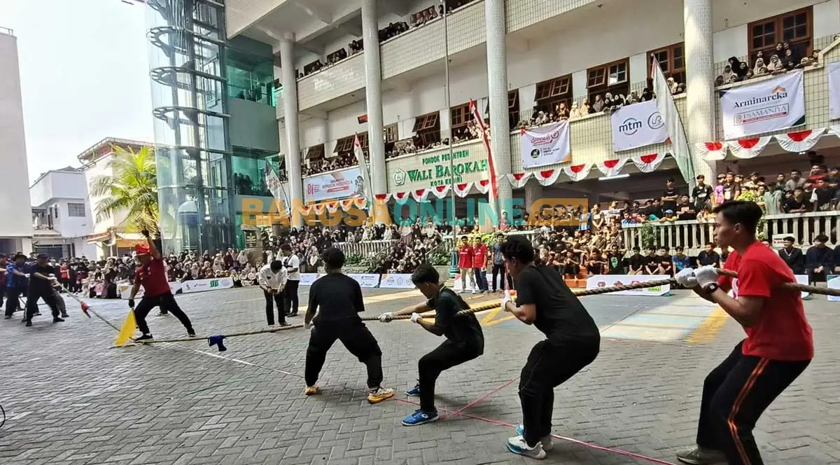 Ponpes Wali Barokah Tanamkan Nasionalisme Lewat Lomba Tradisional