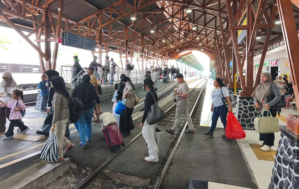 Libur Agustusan 2026, Penumpang di Stasiun Blitar Tembus 6,4 Ribu Orang