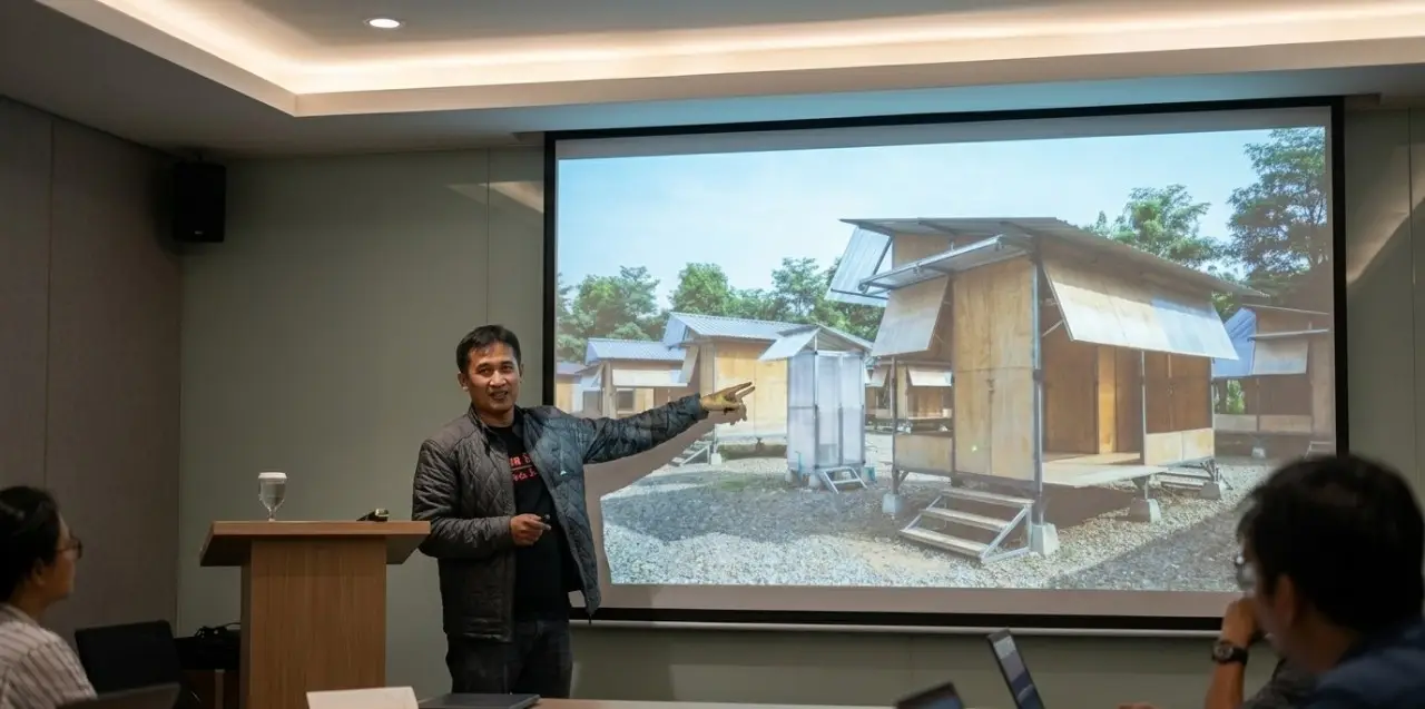 Arsitek di Kota Batu Gagas Inovasi Rucana, Rumah Tumbuh untuk Korban Bencana