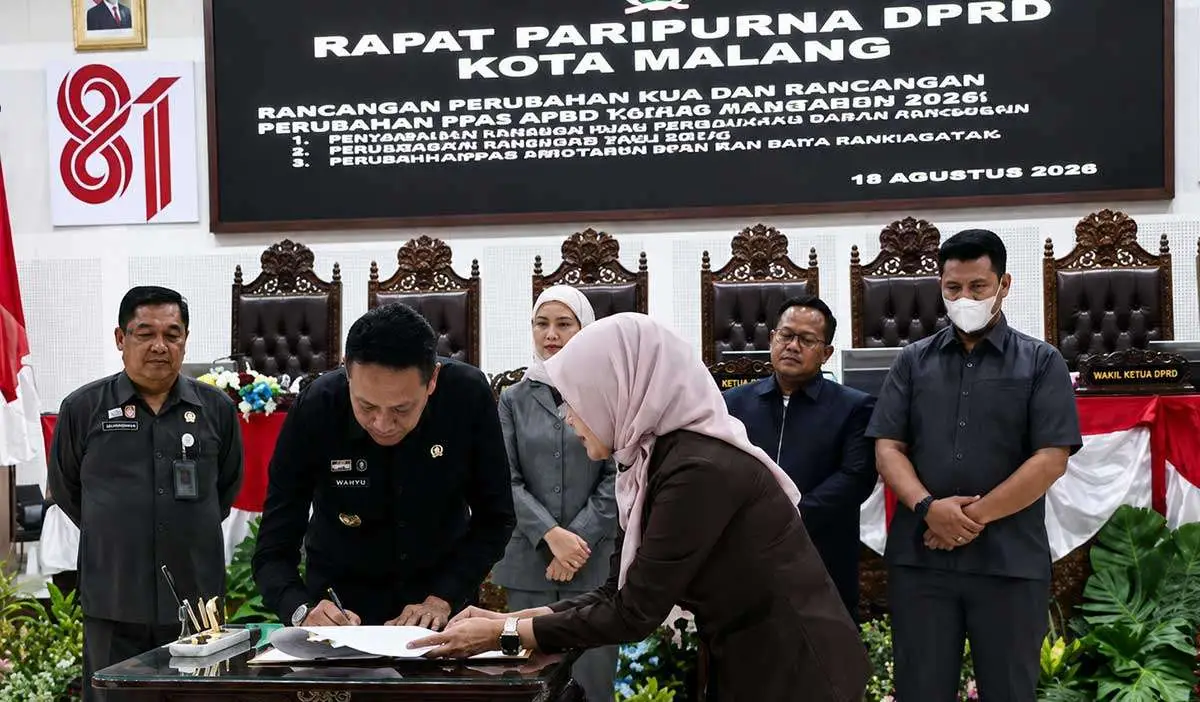 DPRD dan Pemkot Malang Sepakati Perubahan KUA-PPAS APBD 2026
