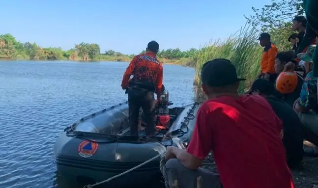 Pancing Terseret Ikan, Warga Menganti Tenggelam di Tambak Sedalam 7 Meter