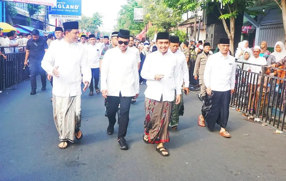 Dihadiri Tokoh dan Ulama Nasional, Haul ke-45 Mbah Hamid Dipadati Puluhan Ribu Jemaah