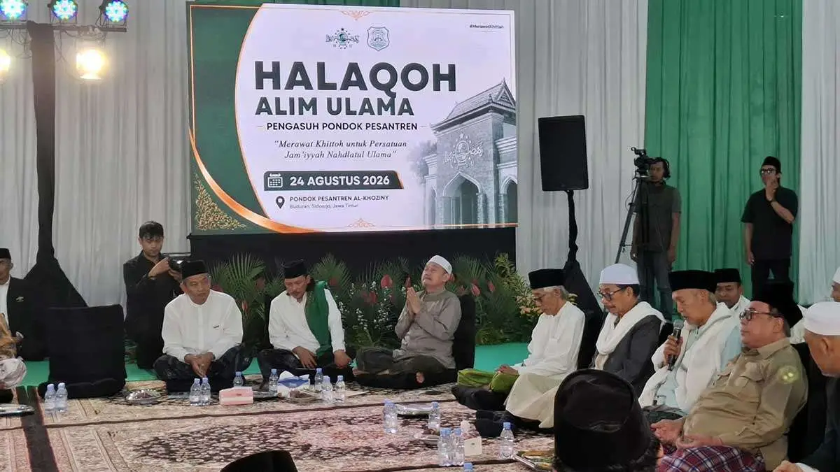 Puluhan Kiai Bahas Khittah NU di Halaqoh Alim Ulama Sidoarjo