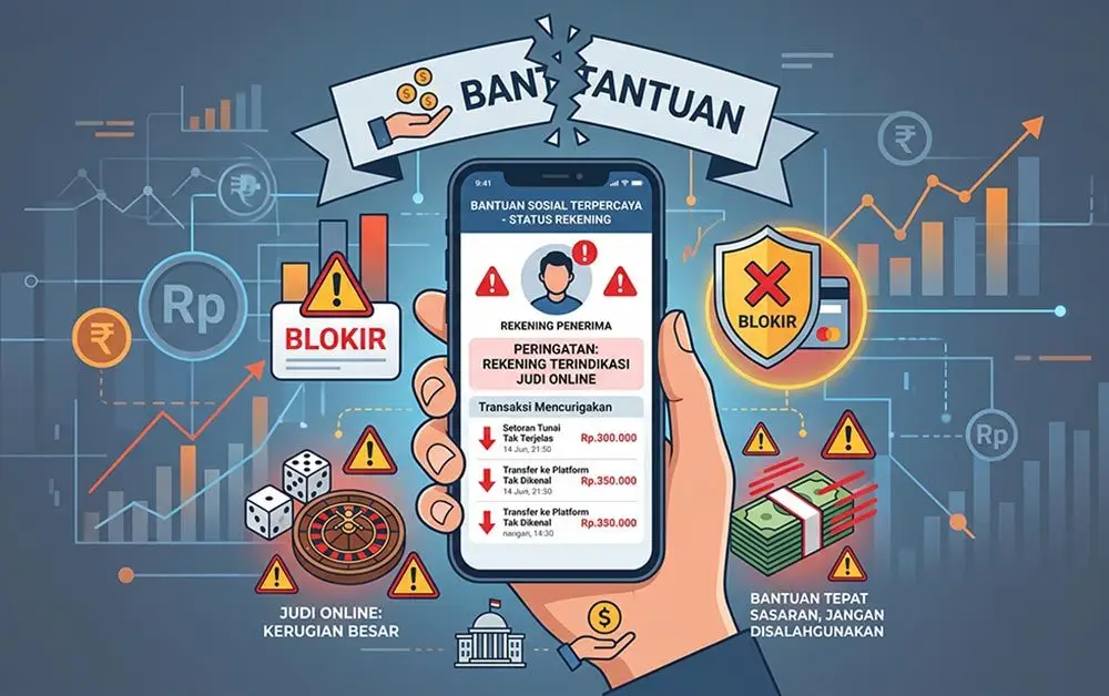 8,7 Ribu Rekening Bansos Terblokir Judol, Dinsos Lamongan Buka Layanan Sanggah