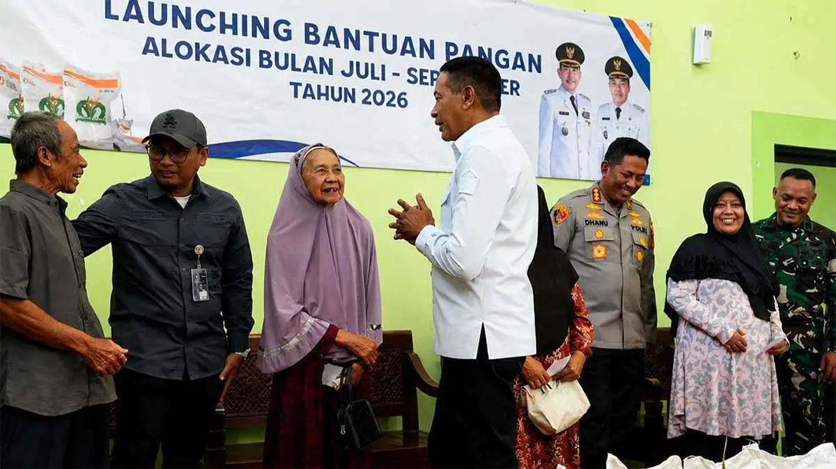 Pemkot Malang Salurkan 18,18 Ton Beras CBP ke 606 Warga Polowijen