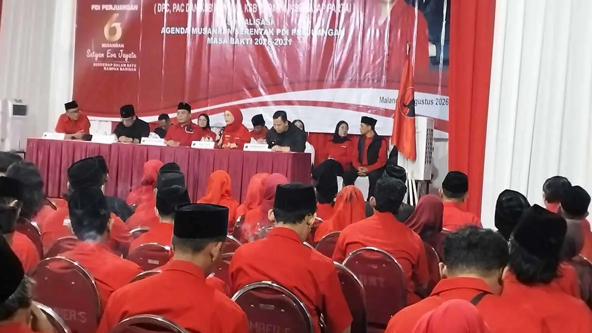 PDIP Kota Malang Percepat Konsolidasi Politik Menuju Pemilu 2029
