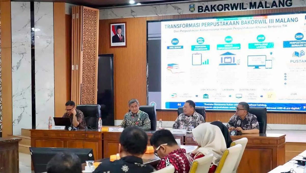 Bakorwil Malang Tekankan Otomasi Layanan Perpustakaan