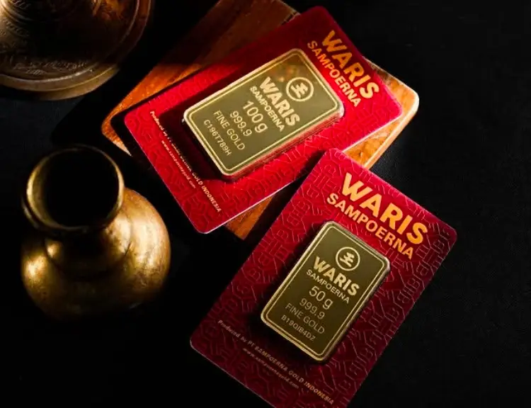 Emas Waris Sampoerna Melemah, Harga 0,5 Gram Hari Ini Rp1.383.000, Cek Daftar Lengkapnya Berikut Ini