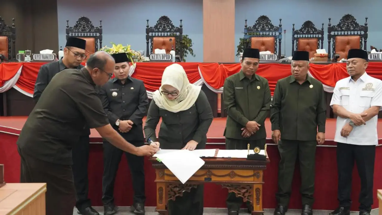 DPRD Kabupaten Mojokerto Sepakai Rancangan KUPA dan PPAS 2026, Defisit Rp262 Ditutup SiLPA