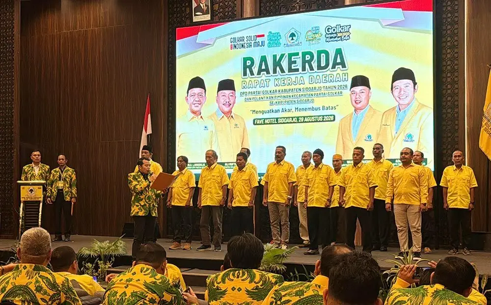 Gelar Rakerda, Golkar Sidoarjo Fokus Pemenangan Pileg 2029