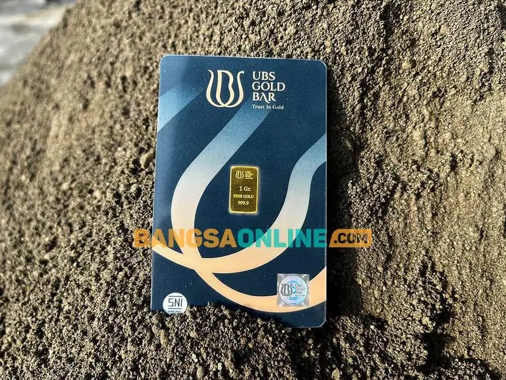 Update Harga Emas UBS 30 Agustus 2026: 1 Gram Turun Rp134 Ribu, Buyback Melorot Rp118 Ribu