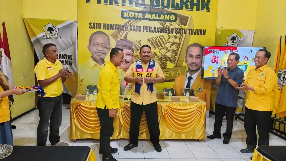 Persiapan 2029, Golkar Jatim Panaskan Mesin Partai hingga Tingkat Desa dan Kelurahan di Malang