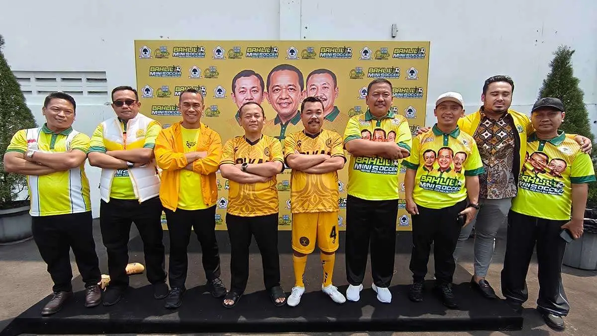 Sarmuji Hadiri Pembukaan Bahlil Mini Soccer di Malang