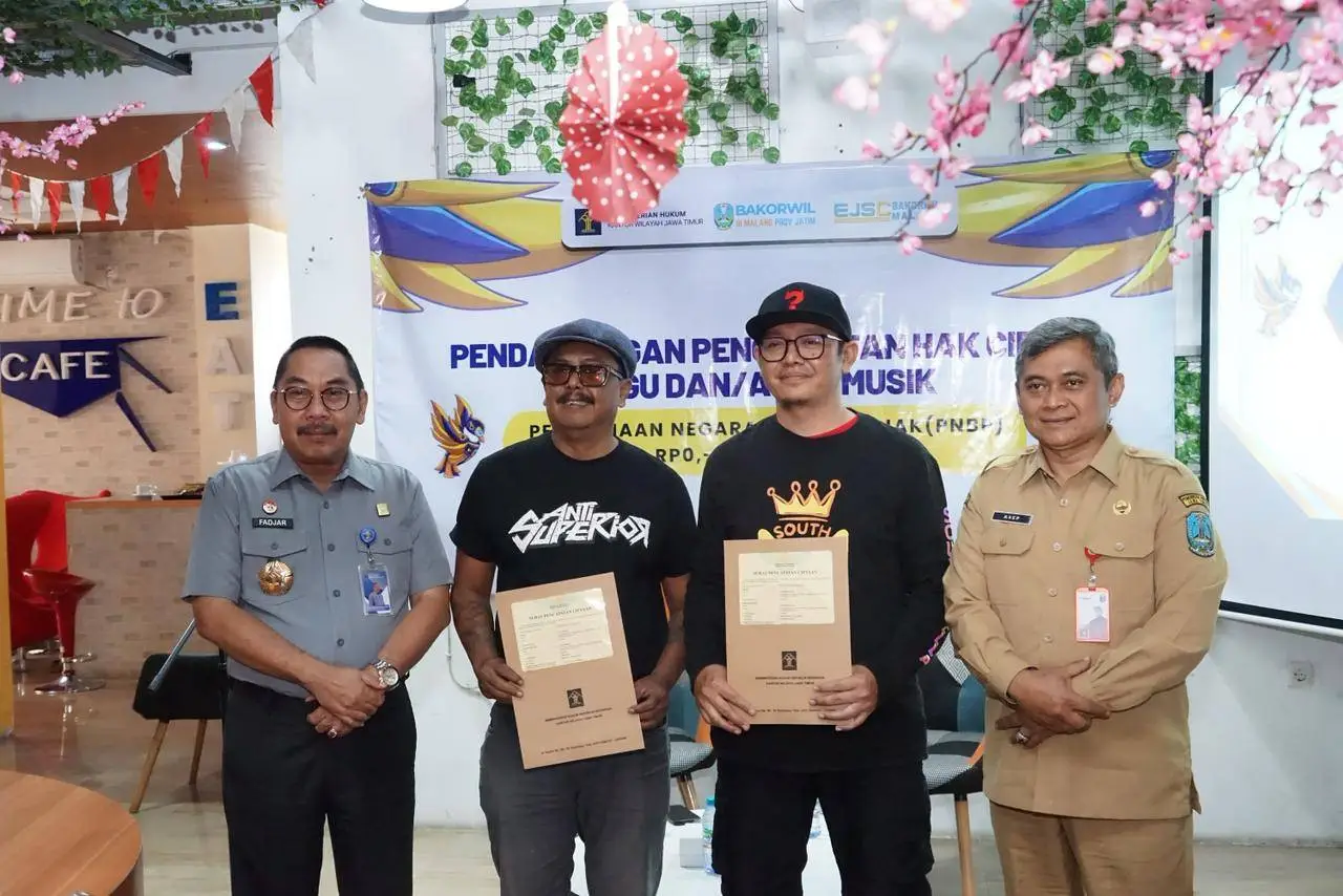 Bakorwil III Malang Dorong Musisi Perkuat Hak Cipta Jadi Aset Ekonomi
