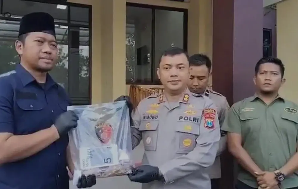 Satreskrim Polres Bangkalan Bekuk Jambret Emas Rp1,189 Miliar Kurang dari 24 Jam